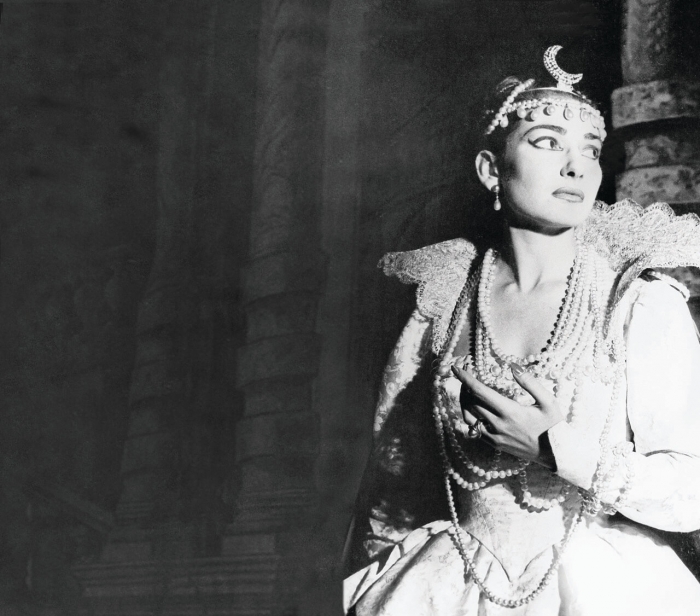 In the title role of Gluck’s <em>Ifigenia in Tauride</em> at La Scala, Milan, 1957